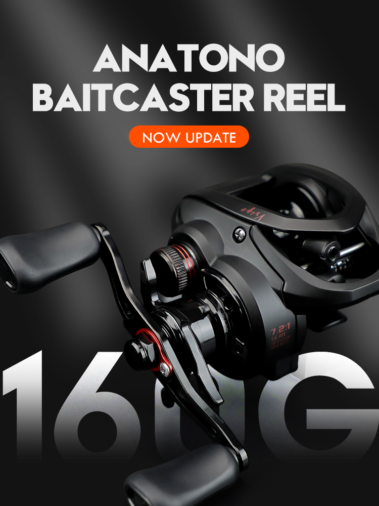 Abu Garcia Reel Revo - ANATONO Vrigo 160g Ultralight Baitcasting Makarası