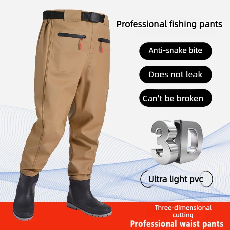 Fishing Pants Waterproof - Erkek Su Geçirmez Balıkçı Pantolonu, Naylon