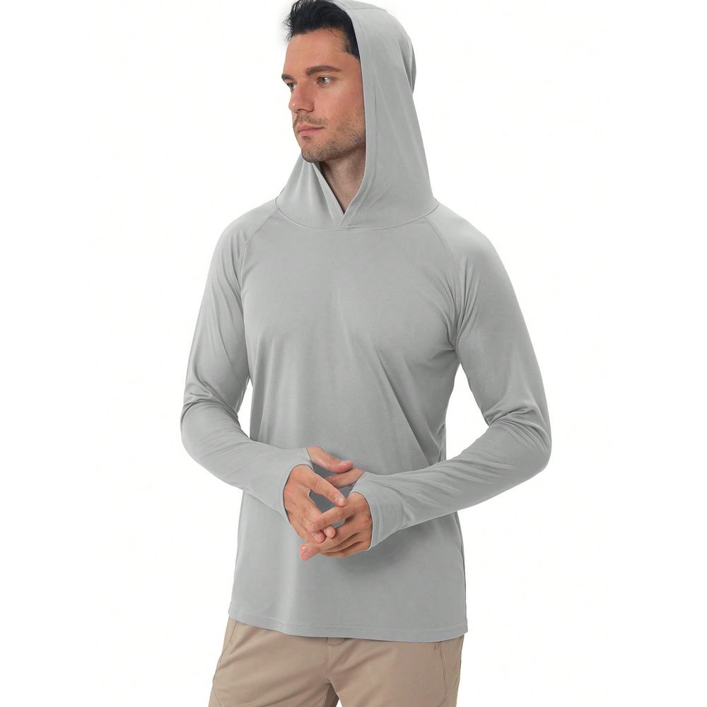 Fishing Shirt Uv Protection - UPF 50 Güneş Koruyucu Kapüşonlu Uzun