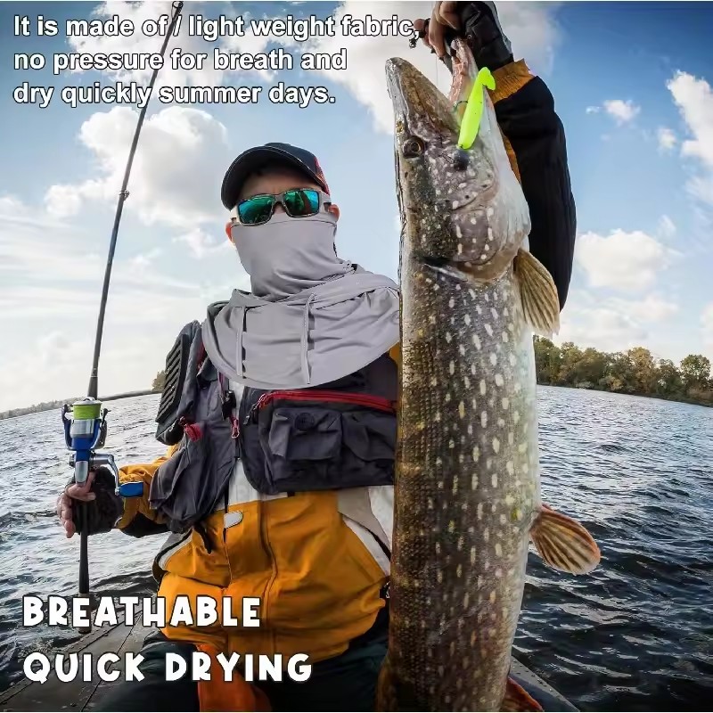 1 adet Balaclava şapka nefes a - Fishing Hoodie incelemesi ve fiyatı