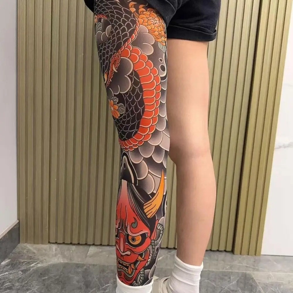 Tam Bacak Sahte Dövme Çoraplar - Fishing Socks incelemesi ve fiyatı